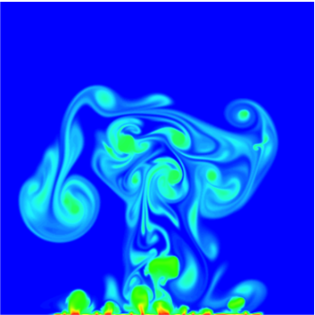 Boiling flow visualization